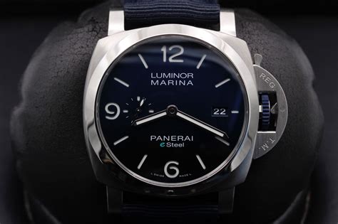 panerai blu profondo|Panerai luminor esteel.